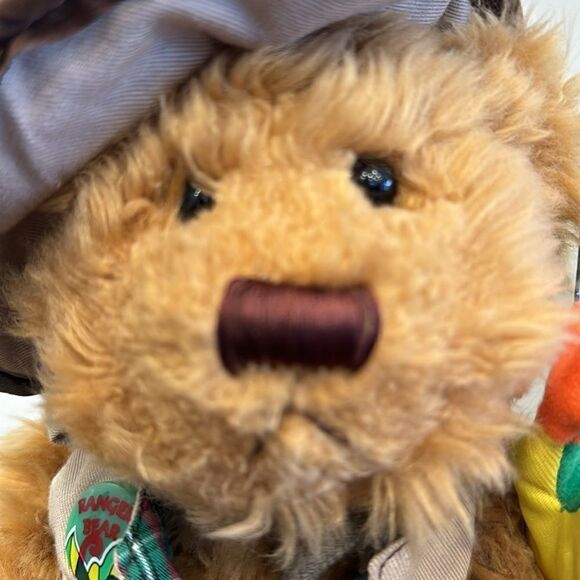 Fiesta Talking RAINFOREST RUDY Ranger 10 Teddy Bear w/Frog Plush Toy WITH TAGS! - Picture 2 of 12